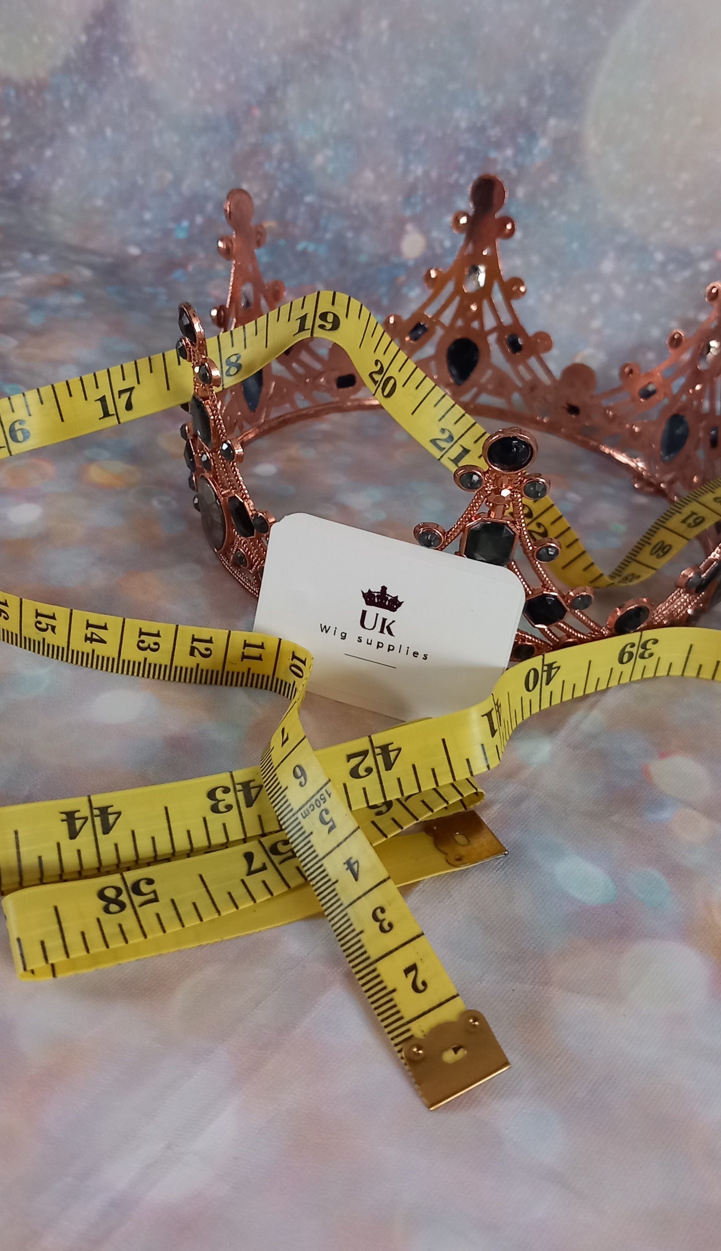 flexible wig making tape measure, get accurate sizing for your clients, inch, cm, wig caps, hair length, toppers